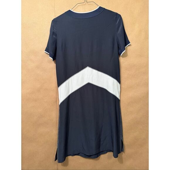 Rag & Bone Hannah Chevron Silk Dress - Picture 9 of 9